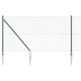 thumbnail of vidaXL Zaunpfosten Grün 50 x 1,2 m (19 x 19 mm Netz) Stahl und PVC