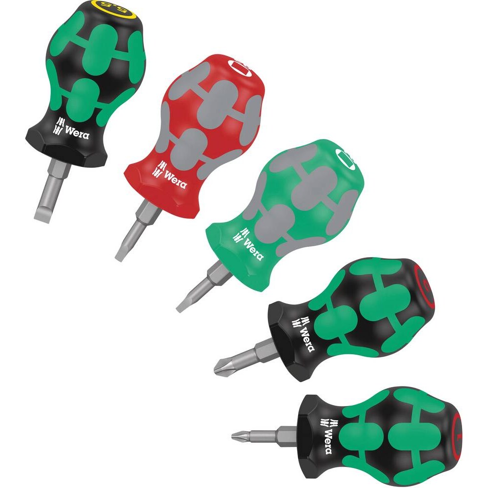 Wera Stubby Set 3  Schraubendreher-Set 5teilig