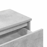 thumbnail of Tables de chevet 2 pcs Gris béton 40x30x39 cm Aggloméré
