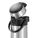thumbnail of Pompkan geïsoleerd zilver/zwart | 3 liter | 170x170x375(h)mm