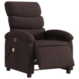thumbnail of vidaXL Massagesessel Elektrisch Dunkelbraun Stoff