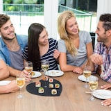 thumbnail of Relaxdays Schieferplatte, Herz, Griff, Servierplatte für Sushi, Käse, Hochzeit, Valentinstag, Schiefertablett, anthrazit