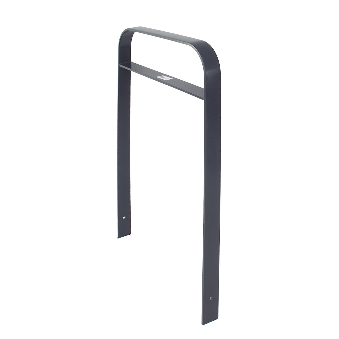 Fahrradanlehnbügel 115 x 76 cm Flachstahl 13 mm Anthrazit Einbetonieren Fahrradständer Parker Typ H