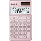 thumbnail of Calculadora de bolsillo SL-1000 - alimentación solar/batería, 10 dígitos, pantalla LC, rosa