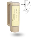 thumbnail of Soporte con botella dispensadora vacía de 400 ml BIO - Antirrobo (Para body milk)