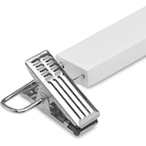 thumbnail of Percha de Madera Maciza | Color Blanco | Percha de Madera Maciza con Pinzas | Gancho Giratorio |Pack de 6 Unidades |