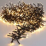 thumbnail of WellHome - 768 luci LED a stringa bianche calde e molto calde con controller a 8 funzioni e timer