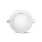thumbnail of 6 watt LED Einbauleuchte einbaustrahler unterputz spot Panel Ultra Slim Rund Ø12 cm Neutralweiß