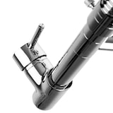 thumbnail of tectake Torneira de cozinha com dois monocomandos e chuveiro removível  Cinzento