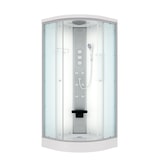 thumbnail of Duschkabine Fertigdusche Dusche Komplettkabine D10-20T1-EC 100x100 cm mit 2K Scheiben Versiegelung