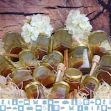 thumbnail of 20x Kleine Zeshoekige Honingpot met Deksel 80ml - Ideaal voor het Bewaren van Honing, Jam, Kruiden, Yoghurt