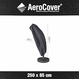 thumbnail of AEROCOVER  AeroCover Atmungsaktive Schutzhülle für Ampelschirme H250x85 cm, Ø 3, 5m