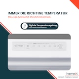 thumbnail of homeX Gefrierschrank No Frost, Tiefkühlschrank groß - 161 Liter, 4-Sterne Gefrieren, Super-Frost-Funktion, FSN1611E-S
