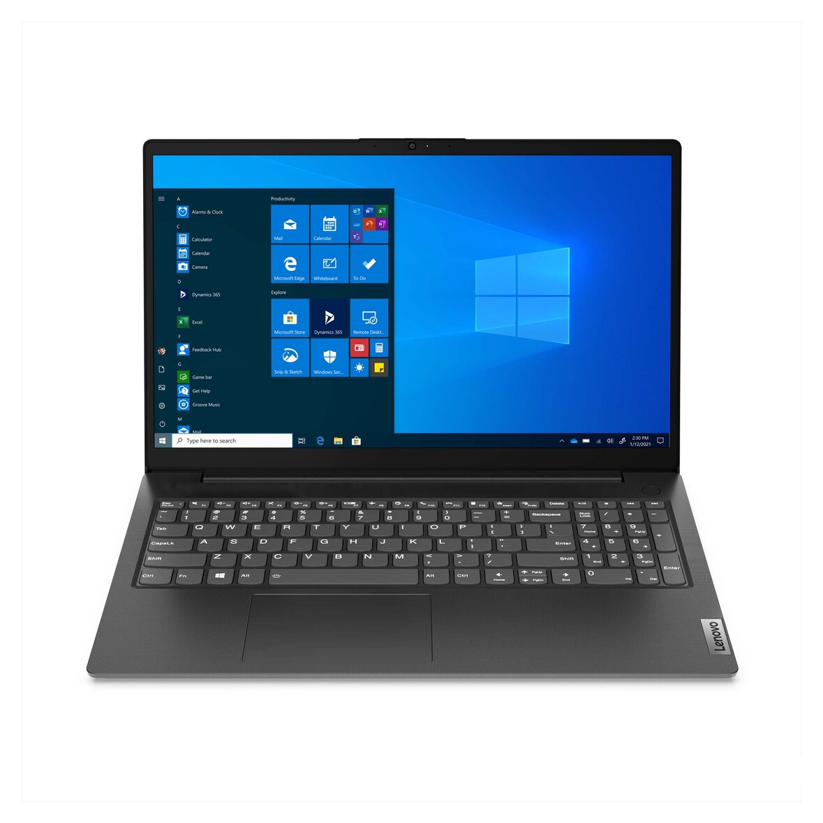 Lenovo V15 G2 (Schwarz, 15,6" Full-HD, Intel® Pentium® N6000, 8 GB RAM, 2 TB SSD) mit Windows 11 Pro