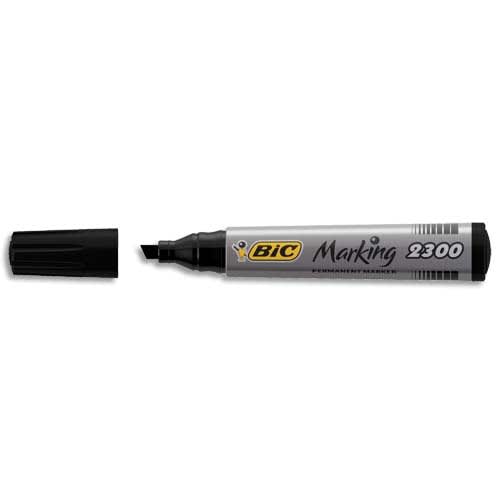 Marqueur permanent Marking 2300 ECOlutions, pointe biseau, encre noire