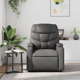 thumbnail of vidaXL Massagesessel Grau Kunstleder