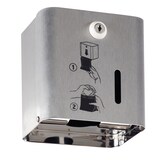thumbnail of ROSSIGNOL Distributeur de sachets périodiques en inox brossé AXOS