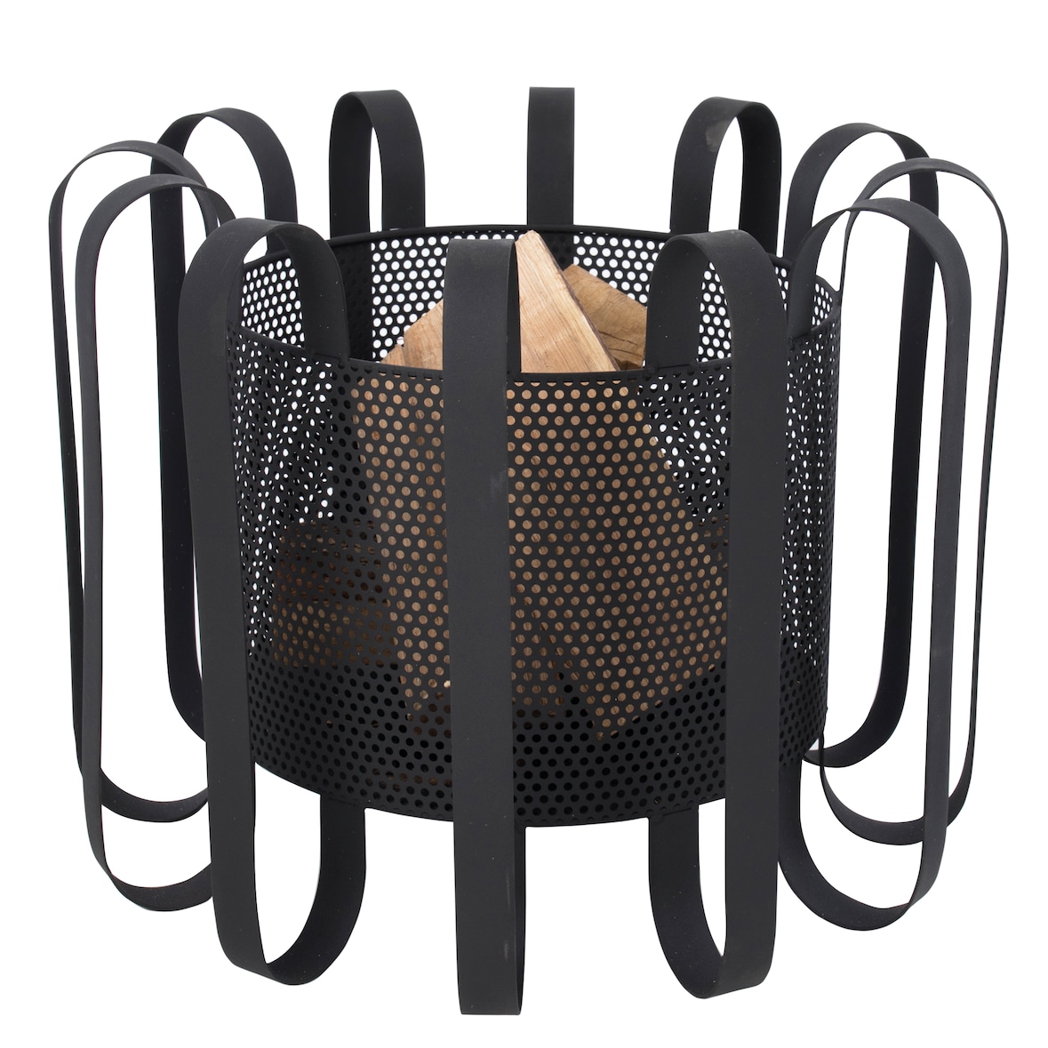 Braciere RedFire Kester – acciaio con rivestimento nero – Ø55 cm, altezza 41,5 cm – nero