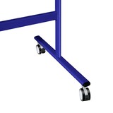 thumbnail of Verrijdbaar whiteboard - Dubbelzijdig en magnetisch - 100x150 cm - Blauw