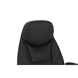 thumbnail of SIGMA Silla de oficina EC11, polipiel, altura del asiento regulable, reposacabezas, negro