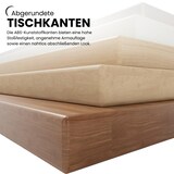 thumbnail of Bisley Tischplatte 180x80 cm in Ahorn, Schreibtischplatte aus Holz, Holzplatte, Spanplatte kratzfest beschichtet mit ABS-Kante für DIY Homeoffice