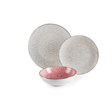 thumbnail of Excelsa Geschirrset 18-Teiliges Versailles Grigio Keramik bunt