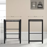 thumbnail of Estante para lavadoras Medina Negro