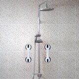 thumbnail of Relaxdays Haltegriff mit Saugnapf, 2er Set, Dusche, Wanne, 70 kg, Senioren, behinderte Menschen, Saugheber, schwarz/weiß