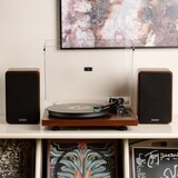 thumbnail of Lenco LS-600WA - Bluetooth® Plattenspieler mit zwei externen Lautsprechern und 2 x 30 Watt RMS - Walnuss