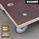 thumbnail of WAGNER Transporthilfe Multiplex MAXIGRIP 24 mm - 78 x 49 x 15 cm, Rollen ultrasoft Ø 100 mm, Tragkraft 500 kg - 20114601