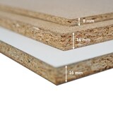 thumbnail of PROREGAL Mega Deal 5x Profi Schwerlastregal Rhino | HxBxT 180x200x60cm | 4 Spanplatten-Ebenen 16mm | Fachlast 500kg | Blau-Orange