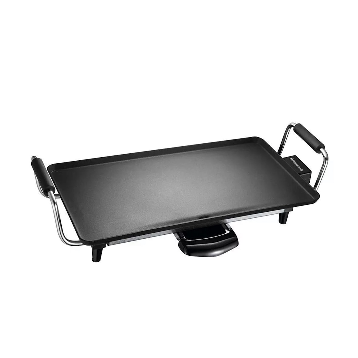 MELCHIONI FAMILY Placa de cozinha japonesa portátil, ATENA, 2000 W, superfície antiaderente 43x23 cm, termóstato regulável, preto, 118380037