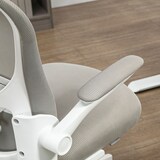 thumbnail of Vinsetto silla de malla silla de oficina con respaldo alto reposacabezas ajustable soporte lumbar 4D brazo abatible altura ajustable 62x64x112-120 cm