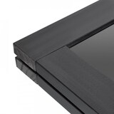 thumbnail of Gehwegplatte (H)1175 x (B)700 x (T)725 mm, mit Holzrahmen, schwarz