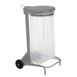 thumbnail of Rossignol - Support sac mobile à pédale 110L COLLECROULE - gris