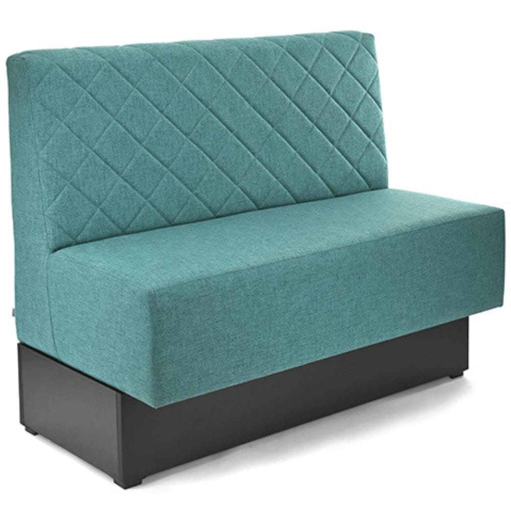 FAMEG Designer Premium Gastro Sitzbank | Link | 110 cm breit | Mit Rautensteppung und Federkern