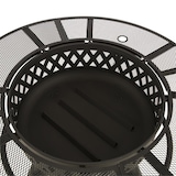 thumbnail of Rosario 3-in-1-Feuerschale Ø120cm | 70cm Grill | Tischplatte Stahl Schwarz