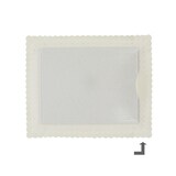 thumbnail of MONOUSO - Papptablett Spitze Schwarz 22x27 cm (10 Stück)