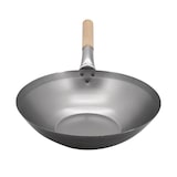 thumbnail of Wok en acier doux Vogue 33 cm