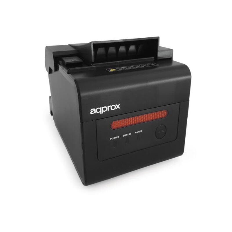 Impresora Pos80 Wifi+Ethernet Negro Approx Ancho: 58 Y 80Mm/ No Cartuchos/ Impresion Termica/ Aviso Sonoro Y Luminoso/ Imprime D