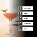 thumbnail of Libbey Coupe -PERCEPTION- 251 ml, 8 1/2 oz Ø: 10,5 cm, H: 15,5 cm