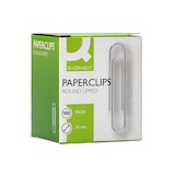 thumbnail of Clips Niquelados Q-Connect Nº 32 Mm Caja De 100 Unidades