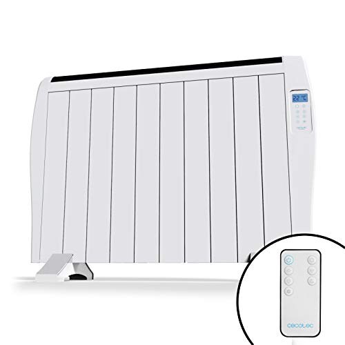 Cecotec Radiador eléctrico Bajo Consumo Ready Warm 2000 Thermal. 10 Elementos, 1500W, 