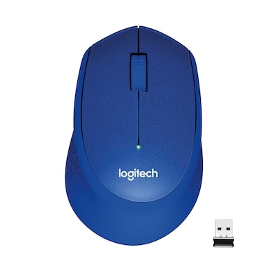Raton Logitech Wireless M330 Silent Plus Azul
