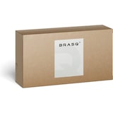 thumbnail of BRASQ Statafel Wit/Grijs Set van 2 ø80 x 110 cm - Bartafel - Vouwtafel - Inklapbaar - voor binnen en buiten