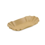 thumbnail of 2000 Pappschalen oval FF 17,5x10,5x3 cm braun – Pommesschale mit Fettbarriere
