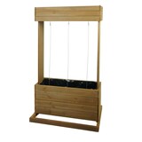 thumbnail of Hochbeet HWC-L72, Pflanzkasten Rankhilfe Pflanzkübel Blumenkasten, 145x85x50cm Outdoor Tanne Holz FSC®, braun