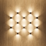 thumbnail of Lek SQ Quadratische LED Wandleuchte, 6,8W, Abstrahlwinkel 0-120°, 2700K, Mattschwarz, IP54, Innen- & Außenbereich, Qualität von Beneito & Faure