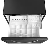 thumbnail of TEFCOLD Miinibar de cajón, acero y vidrio, refrigeración profesional, Negro