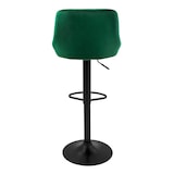 thumbnail of ML-Design Barhocker 4er Set Grün Samt, höhenverstellbar 62–82cm, 360° drehbar, Rückenlehne, Fußstütze, Barstuhl